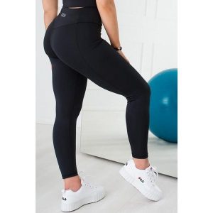 Czarne legginsy damskie z wysokim stanem Be Stronger ultra soft. Czarne legginsy 2SkIN, bez wzorów, z elastanu, z podwyższonym stanem. Za 199,00 zł.