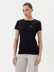 BOSS T-Shirt Esogo 50536628 Czarny Regular Fit. Czarne t-shirty Boss, xl, bez wzorów, z bawełny, bez kołnierzyka, bez ramiączek. Za 109,99 zł.