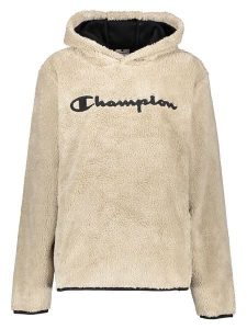 Champion Bluza polarowa w kolorze beżowym rozmiar: L. Brązowe bluzy Champion, l, bez wzorów, z polaru, bez kaptura. Za 132,05 zł.