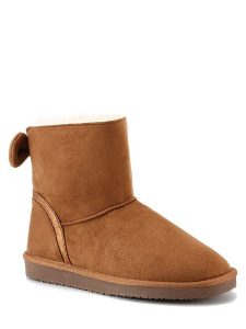 ISLAND BOOT Botki zimowe "Massey" w kolorze jasnobrązowym rozmiar: 41. Brązowe botki Island Boot, na zimę, bez wzorów, z materiału, bez obcasa, bez zapięcia. Za 175,26 zł.