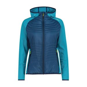 Bluza damska turystyczna CMP 35E6506. Niebieskie bluzy CMP, l, bez wzorów, bez kaptura. Za 382,50 zł.