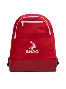 SHAQ Worek CWBEO-SHAQ-F-001-09 Czerwony. Czerwone torebki klasyczne Shaq, bez wzorów, z materiału, bez dodatków. Za 119,99 zł.