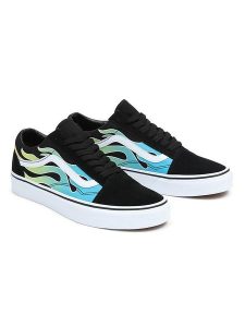 Vans Skórzane sneakersy w kolorze czarnym rozmiar: 40. Czarne trampki Vans, bez wzorów, bez zapięcia. Za 263,53 zł.