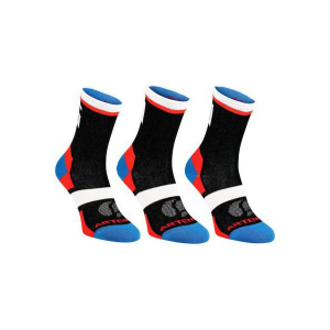 Skarpety sportowe RS160 3 pary. Skarpetki marki ARTENGO. W wyprzedaży za 11,99 zł.
