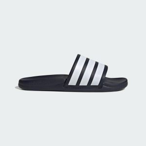 Klapki Adilette Comfort 2.0. Białe klapki ADIDAS, bez wzorów, bez obcasa. Za 199,00 zł.