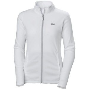 Bluza trekkingowa damska Helly Hansen Daybreaker. Białe bluzy Helly Hansen, bez wzorów, z poliesteru, bez kaptura. W wyprzedaży za 193,00 zł.