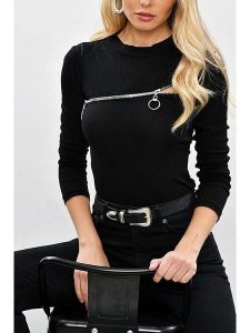 LA Angels Koszulka w kolorze czarnym rozmiar: S. Czarne bluzki LA Angels, s, bez wzorów, bez kołnierzyka, bez ramiączek. Za 130,99 zł.