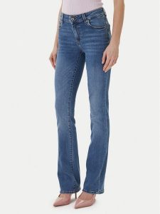 Fracomina Jeansy FP26SV8020D46002 Niebieski Bootcut Fit. Niebieskie jeansy Fracomina, bez wzorów, z bawełny. Za 449,99 zł.