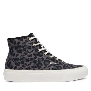 Tenisówki Vans. Czarne trampki Vans, bez wzorów, bez zapięcia. Za 399,99 zł.