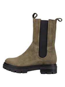 Cinque Skórzane sztyblety w kolorze khaki rozmiar: 38. Brązowe buty sportowe Cinque, bez wzorów, ze skóry, bez zapięcia. Za 306,01 zł.