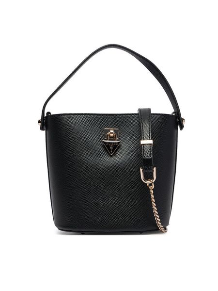 Guess Torebka HWZG99 19030 Czarny. Czarne torebki klasyczne Guess, z aplikacjami, ze skóry, bez dodatków. Za 549,99 zł.