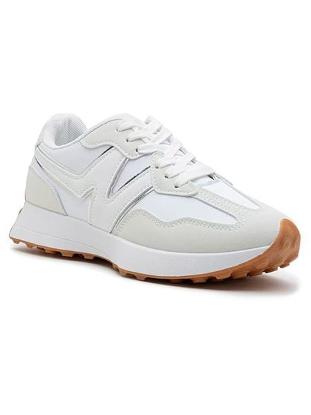 Foreverfolie Sneakersy w kolorze białym rozmiar: 39. Białe trampki Foreverfolie, bez wzorów, bez zapięcia. Za 114,17 zł.