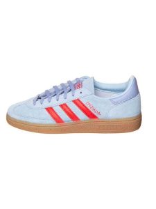 Adidas Skórzane sneakersy "Handball Spezial" w kolorze błękitnym rozmiar: 42 2/3. Niebieskie trampki ADIDAS, bez wzorów, bez zapięcia. Za 338,21 zł.