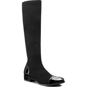 Kozaki SAGAN - 2797 Czarny Lycra/Czarny Lakier. Kozaki marki Sagan. W wyprzedaży za 259,00 zł.
