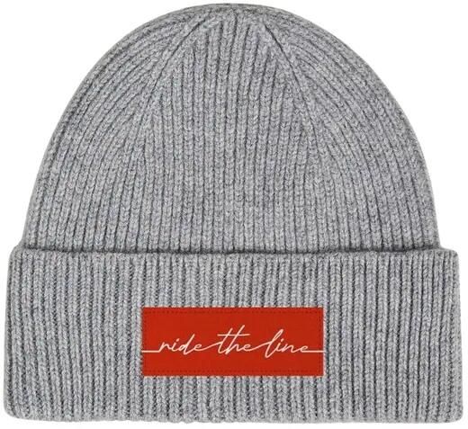 Odzież Beanies unisex SkatePro RIDE THE LINE Czapka Beanie - Szary. Szara czapki SKATEPRO, bez wzorów, sportowe. Za 68,99 zł.