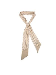 Guess Chusta AW5488 POL03 Beżowy. Brązowe apaszki i chusty Guess, z aplikacjami, z poliesteru. Za 119,99 zł.