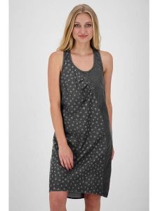 Alife and kickin Sukienka "Cameron" w kolorze antracytowym rozmiar: L. Czarne sukienki Alife and Kickin, na co dzień, l, bez wzorów, sportowe, bez kołnierzyka, bez ramiączek, mini, proste. Za 60,99 zł.