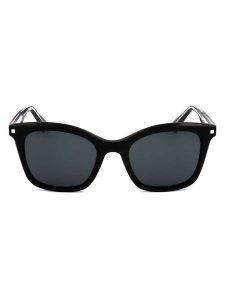 Polaroid Damskie okulary przeciwsłoneczne w kolorze czarno-granatowym rozmiar: 51. Czarne okulary przeciwsłoneczne Polaroid. Za 179,95 zł.
