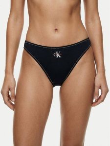 Calvin Klein Swimwear Dół od bikini LV00Q61147 Czarny. Czarne bikini Calvin Klein Swimwear, bez wzorów, z syntetyku. Za 189,99 zł.