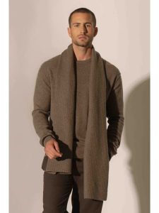 Perfect Cashmere Kaszmirowy szal "Louane" w kolorze jasnobrązowym - 180 x 30 cm rozmiar: onesize. Brązowe szaliki Perfect Cashmere, bez wzorów, z kaszmiru. Za 413,99 zł.