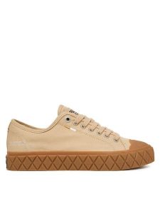Palladium Trampki Palla Ace Cvs 74447-219-M Beżowy jasny. Brązowe trampki Palladium, bez wzorów, z materiału, bez zapięcia. Za 379,99 zł.