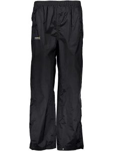 Regatta Spodnie przeciwdeszczowe "Pack It" w kolorze czarnym rozmiar: M. Czarne spodnie dresowe Regatta, m, bez wzorów. Za 82,95 zł.
