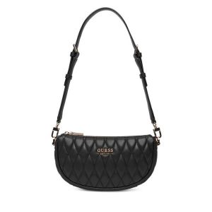 Torebka Guess. Czarne torebki klasyczne Guess, z aplikacjami, bez dodatków. Za 379,99 zł.