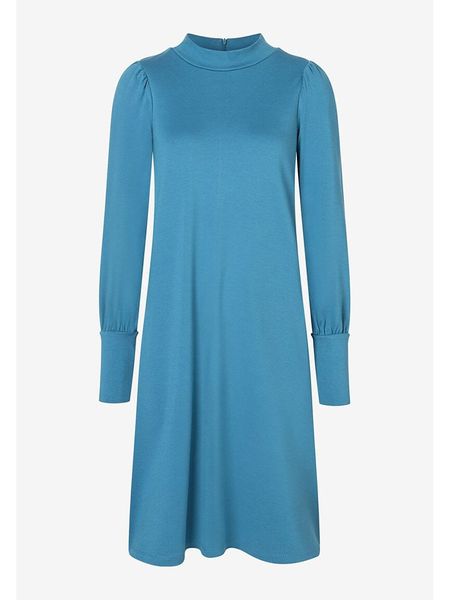 More & More Sukienka w kolorze niebieskim rozmiar: 36. Niebieskie sukienki More & More, na co dzień, s, bez wzorów, z wiskozy, klasyczne, bez kołnierzyka, bez ramiączek, midi, proste. Za 122,09 zł.