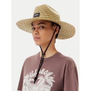 Kapelusz Billabong. Brązowe kapelusze Billabong, bez wzorów. Za 89,99 zł.