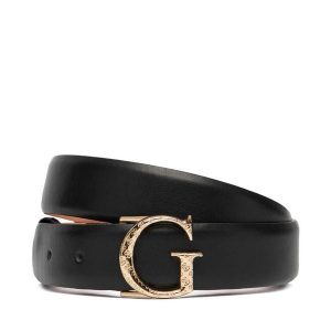 Pasek Damski Guess. Czarne paski Guess, z aplikacjami. Za 159,99 zł.