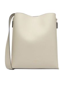 GINO ROSSI Torebka EO-WEN-3 Écru. Torebki klasyczne Gino Rossi, bez wzorów, z materiału, bez dodatków. Za 349,99 zł.