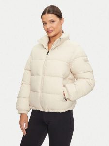 Napapijri Kurtka zimowa A-Box Logo NP0A4HZ1 Beżowy Loose Fit. Brązowe kurtki Napapijri, na zimę, m, bez wzorów, z syntetyku, bez kaptura. Za 579,99 zł.