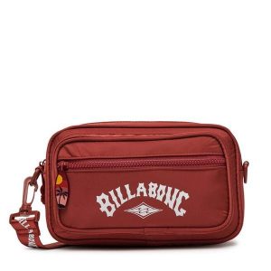 Torebka Billabong. Czerwone listonoszki Billabong, bez wzorów, bez dodatków. Za 119,99 zł.