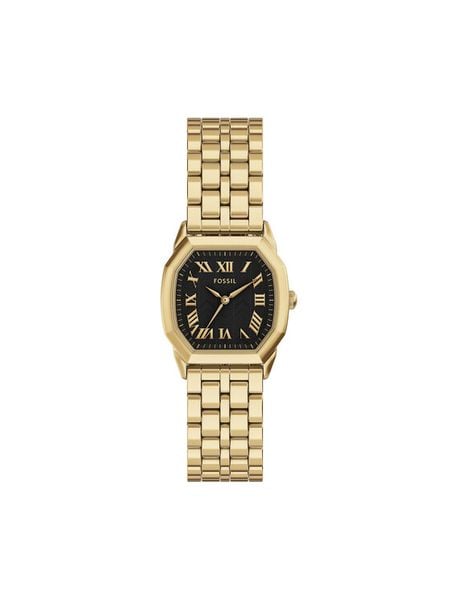 Fossil Zegarek Harlow ES5433 Złoty. Żółte, analogowe zegarki Fossil. Za 599,99 zł.