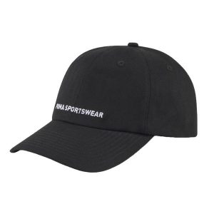 Czapka Z Daszkiem Unisex Dla Dorosłych. Czarne czapki Puma, bez wzorów. Za 100,99 zł.