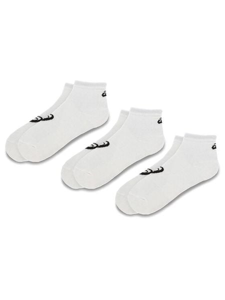 Asics Skarpety krótkie 3PPK Quarter Sock 155205 Biały. Białe skarpetki ASICS, bez wzorów, z materiału. Za 39,99 zł.