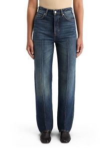 Scotch & Soda Dżinsy - Regular fit - w kolorze granatowym rozmiar: W25/L32. Niebieskie jeansy Scotch & Soda, z aplikacjami, z podwyższonym stanem. Za 259,13 zł.