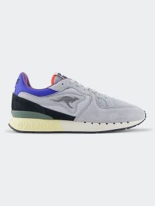 Kangaroos Skórzane sneakersy "Coil R1" w kolorze szarym rozmiar: 45. Szare trampki KangaROOS, bez wzorów, z materiału, bez zapięcia. Za 217,99 zł.