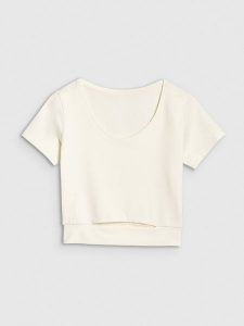 4F T-shirt crop top gładki damski - biały L. Białe t-shirty 4f, l, bez wzorów, z bawełny, bez kołnierzyka, bez ramiączek. W wyprzedaży za 39,99 zł.