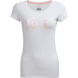 T-shirt damski TSD604 - biały - Outhorn. T-shirty marki Outhorn. W wyprzedaży za 24,99 zł.