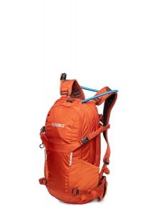 Plecak rowerowy z bukłakiem Source Summit 15L. Brązowe plecaki SOURCE. Za 511,49 zł.