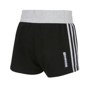 Szorty do boksu treningowego dla kobiet adidas. Czarne szorty ADIDAS, bez wzorów, sportowe. Za 147,00 zł.