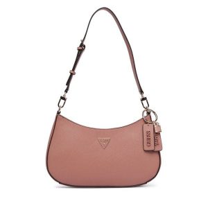 Torebka Guess. Czerwone torebki klasyczne Guess, z aplikacjami, bez dodatków. Za 544,99 zł.