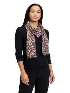 CARTOON Szal w kolorze jasnoróżowo-granatowym - 180 x 70 cm rozmiar: onesize. Różowe szaliki Cartoon, bez wzorów, z materiału. Za 43,99 zł.