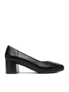 Go Soft Czółenka CEO-BK063 Czarny. Czarne czółenka Go Soft, bez wzorów, ze skóry, bez obcasa, bez zapięcia. Za 139,99 zł.