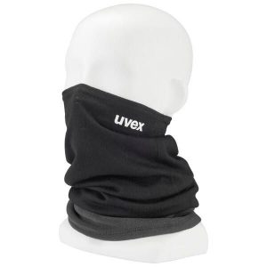 Bandana komin unisex Uvex Loop Thermo chusta wielofunkcyjna z wełny merino. Czarne apaszki i chusty UVEX, bez wzorów, z wełny, sportowe. Za 149,90 zł.