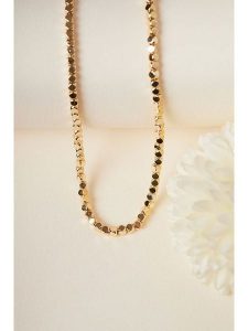 Heliophilia Naszyjnik z elementami ozdobnymi - dł. 40 cm rozmiar: onesize. Żółte naszyjniki Heliophilia, metalowe. Za 56,95 zł.