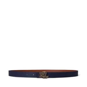 Pasek LAUREN RALPH LAUREN. Niebieskie paski Lauren Ralph Lauren, bez wzorów. Za 313,99 zł.