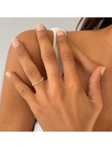 DIA DIAMONDS Pozłacany pierścionek z diamentami rozmiar: 54. Żółte pierścionki DIA DIAMONDS, z diamentem, pozłacane. Za 195,45 zł.