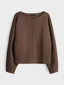 OPUS Bluza w kolorze brązowym rozmiar: 42. Brązowe bluzy Opus, bez wzorów, bez kaptura. Za 145,94 zł.